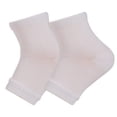 thumbnail image 1 of 1 Set Gel Heel Socks Woolen Toeless Comfortable Open Toe Silicone Beauty Hosiery Spa Experience Adjustable Ankle Kit for Summer Type 1, 1 of 8