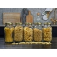 thumbnail image 6 of Mainstays 64 oz Airtight Glass Wide Mouth Canning Jars (6 Count), 6 of 11