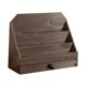 thumbnail image 4 of Soporte para tarjetas coleccionables, estante para , organizador elegante, portatarjetas para tiendas minoristas, exposiciones, coleccionistas Marrón, 4 of 8