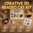 thumbnail image 2 of 2026 Tiny 3D Beaded Animal DIY Kit, 3D Beaded Pet DIY Kit, Handmade Bird Figurine, Easy Handmade Beading Embroidery Kit with Instructions, Stress Relief DIY Craft Gift (#4), 2 of 8