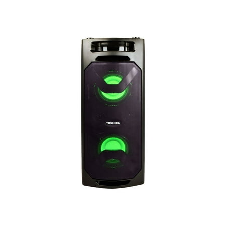 Toshiba - Powered Wireless Speaker (Each) - Black