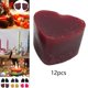 thumbnail image 1 of 12 piezas / paquete de tinte de cera para en apariencia de , seguridad, concentración, bloque de color de cera hecho para rojo Soledad Tinte de cera para velas, 1 of 9