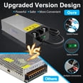 thumbnail image 3 of Convertidor AC a DC IMAYCC 110 V a 12 V 1000 W con 83.4A, 3 of 7