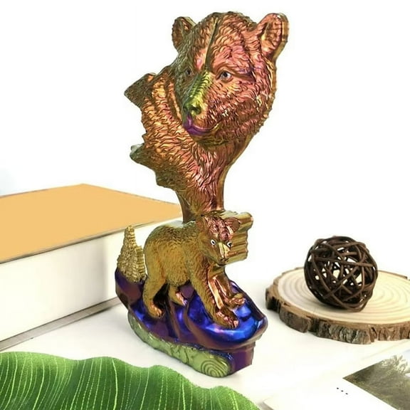Animal Silicone Molds for Crafts Epoxy Resin 3D Mold Lively Handmade Reusable Wall Decor Bear