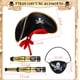 thumbnail image 3 of Accesorios de disfraz de pirata Skylety, 9 piezas, para Halloween, 3 of 6