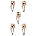 thumbnail image 1 of Maytalsory Trendy Fishnet Stockings Fit For All Body Shapes Enhancing Leg Curve Non-toxic Nylon Tights 5Set, 1 of 6