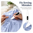thumbnail image 3 of Electric Seam Ripper, Cordless Thread Remover Tool, Embroidery Stitch Eraser, Precision Sewing Thread Remover, Quilting Seam Removal Tool, Adjustable Rechargeable Unpicker with Digital Display, 3 of 5