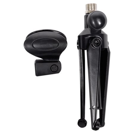 Rockville Podcast Podcasting Adjustable Dynamic Microphone Mic Stand+Pop Filter
