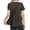 Dark Gray, variant on Post Shoulder Surgery Shirts Women Short Sleeve Surgery Recovery Shirts with Pockets Postoperative Care Adaptive Back Snap Button Tops Blue XL