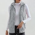 thumbnail image 1 of IMENGL cardigan en double Molleton Épaissi, Gris TG, Taille M-2TG, 1 of 7