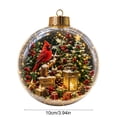 thumbnail image 3 of Eagokdc Christmas Light‑Up Globe Hanging Ornaments Clear Ball Decorations, Farmhouse Hanging Decor for Christmas Tree Wall Window Ceiling, 3 of 6