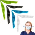 thumbnail image 1 of 4 Pack Reusable Silicone Anti-Fog Nose Bridge Pads - Self-Adhesive Anti-Fog Sponge - Used for Mask, Nose Bridge - Support Clip to Prevent Eyeglasses from Fogging-, 1 of 5