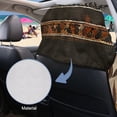 thumbnail image 3 of ZUXONGSY Car Seat Cover Towel Bear Geometric Print Protection for Front Bucket Seats Absorbent Cars Seat Towel Covers Universal Fit Front Seat Mat, 3 of 8