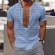 thumbnail image 4 of Camisas de Manga Larga para Hombres Impresión de Moda Casual Cuello Girado Abajo, Blusa Transpirable para Eventos Diarios, Deportivos Y Especiales, 4 of 5