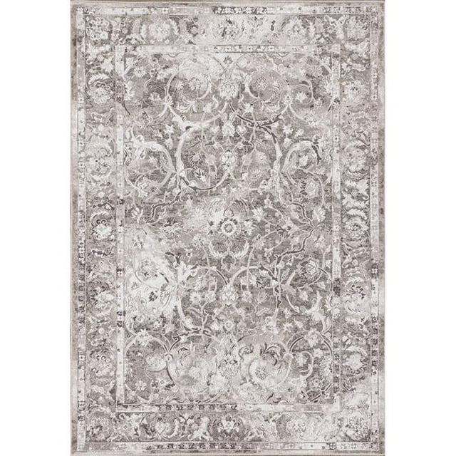 Dynamic Rugs FC28969036555 2 ft. 1 in. x 7 ft. 7 in. Fresco 96903 Rectangle Transitional Area Rug - 6555 Beige & Taupe