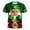 Green, variant on Graphic Print Short Sleeve T Shirt Comfortable Casual Crew Neck Tee For Daily Wear And Outdoor Activities