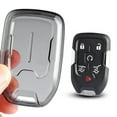 thumbnail image 4 of Key Fob Case Cover Black Transparent For GMC For Sierra For Acadia For Terrain, 4 of 11