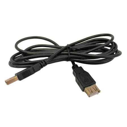 Male Usb Cable To Female Usb Extension Cable