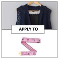 thumbnail image 3 of Monstrate Soft Tailor Tape Measure Clothes Dress Sewing Cloth Circumference Scale Waist Ruler Professional Household Bra Type3 NO3, 3 of 6