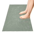 thumbnail image 5 of Haosy Spearmint Bathroom Rugs Non Slip Absorbent Soft Plush Quick Dry Bath Mat, 39"x20", 5 of 8