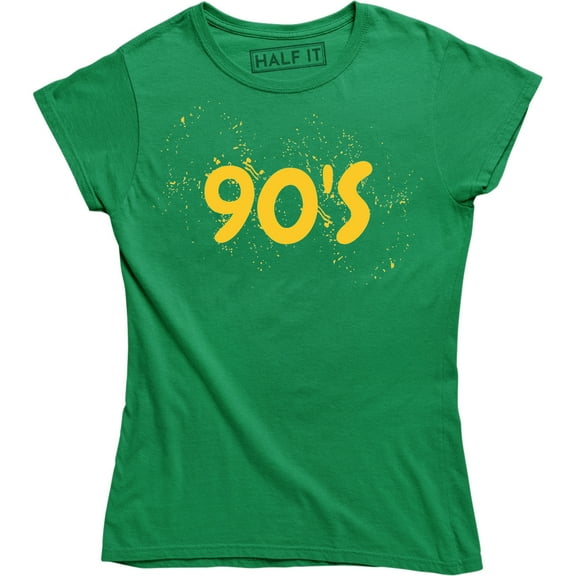 Retro Birthday Made In The 90's Party Stylised Celebration Womens T-Shirt
