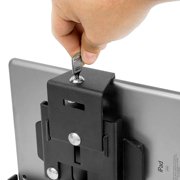 LockVise Metal Locking Tablet Mount with Drill Base Mount and Magnetic Micro USB Charge Cable for Commercial and Enterprise