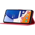 thumbnail image 4 of Compatible with Samsung Galaxy A14 5G Case Glitter with Card Holder Flip Wallet Phone Case for Women Crystal Butterfly Shockproof Protective Case for Samsung Galaxy A14 5G,Red GY, 4 of 12