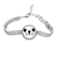thumbnail image 1 of White Wings Specimen Tennis Chain Anklet Bracelet Diamond Jewelry, 1 of 3