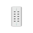 thumbnail image 2 of Belkin ROCKSTAR - station de Charge - 120 Watts - 10 Connecteurs de Sortie (10 x 4 Broches USB Type A), 2 of 7