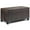 Distressed Brown, variant on Trent Home Faux Leather Storage Bench in Chocolate Brown