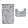 thumbnail image 2 of Juego de Alfombrillas de Baño Antideslizantes YONGSHENG 2 Piezas Espuma Viscoelástica, 2 of 5