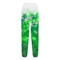 thumbnail image 4 of WXLWZYWL Women Merry Christmas Sweatpants Drawstring Jogger Snowflake Fun Print Elastic Waist Casual Trousers Warm Comfy Pants with Pockets, 4 of 5