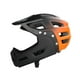thumbnail image 3 of Casco integral de bicicleta transpirable para bicicleta, ideal para ciclismo de montaña, desplazamientos diarios y escalada. negro naranja, 3 of 9
