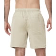 thumbnail image 2 of Men's Athletic Shorts with Zipper Pockets Lightweight Drawstring Stretch for Workout Gym Basketball 30-42, 2 of 7
