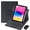 Black, variant on 360° Rotatable Trackpad Keyboard Cover with Pen Holder for iPad A16 2025 / iPad 11th Gen