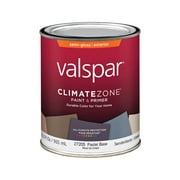Valspar 44-27205 QT Brand 1 Quart Semi Gloss Pastel Base Climate Zone Exterior Latex House &