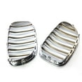 thumbnail image 3 of Front Kidney Dual Slat Grille For - F01 F02 7 Series 2009-2015 Chrome Grill 51117184151 51117184152, 3 of 5