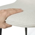 thumbnail image 3 of Homy Casa Modern Stools Set of 4 Non-Slip Bedroom Living Room Office, Beige, 3 of 5