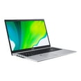 thumbnail image 3 of Acer Aspire 5 A515-56-73AP - Intel Core i7 - 1165G7 / up to 4.7 GHz - Win 10 Home 64-bit - Intel Iris Xe Graphics - 16 GB RAM - 512 GB SSD QLC - 15.6" IPS 1920 x 1080 (Full HD) - Gigabit Ethernet - Wi-Fi 6 - pure silver - kbd: US Intl, 3 of 8