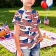 thumbnail image 5 of CCRFTGI 250th Anniversary Usa Shirt for Kids Boys Girls Size 10-12 Patriotic 4th Of July Cute Tops American Flag Stars Striped Tshirt Freedom Summer Shirts 1776 Tee Tops Red 9-10 Years, 5 of 6