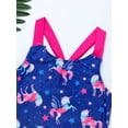 thumbnail image 4 of iEFiEL Big Girls Swimsuit One Piece Sleeveless Swimwear Bathing Suit, Size 4-16, 4 of 7