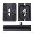 thumbnail image 2 of Placa liberación rápida metal universal PU-50 para Benro Arca Ballhead, 2 of 8