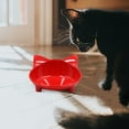 Shallow Cat Food Bowl Wide Dish Non Slip Cats Feeding For Whisker