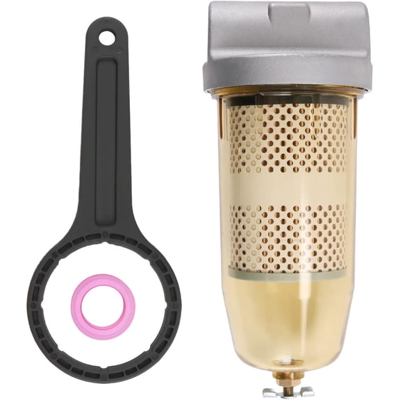 496 Fuel Tank Filter Assembly w/1” NPT Top Capfor Gasoline&Diesel Water Separate