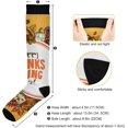 thumbnail image 3 of Coolnut Thanksgiving Turkey Compression Socks for Men & Women 1 Pack, Knee High Stockings for Running, Sport, Hiking & Travel, 3 of 6