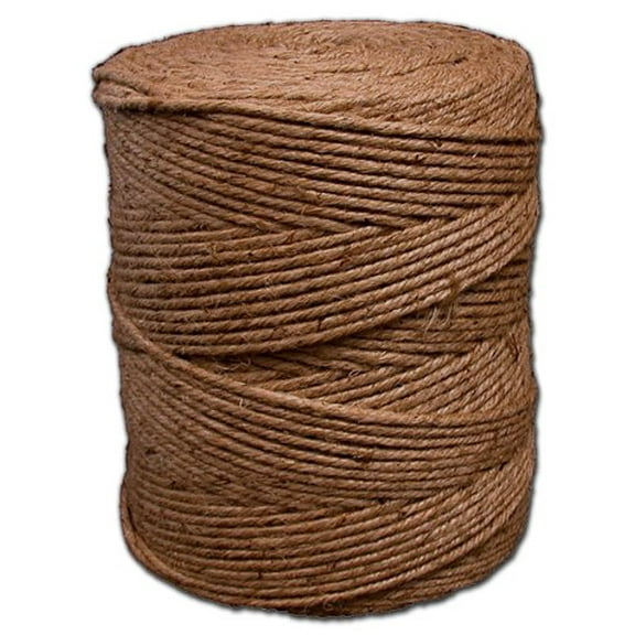 T.W Evans Cordage 13-410 4 Poly 28 Jute Twine 10-Pound Tube