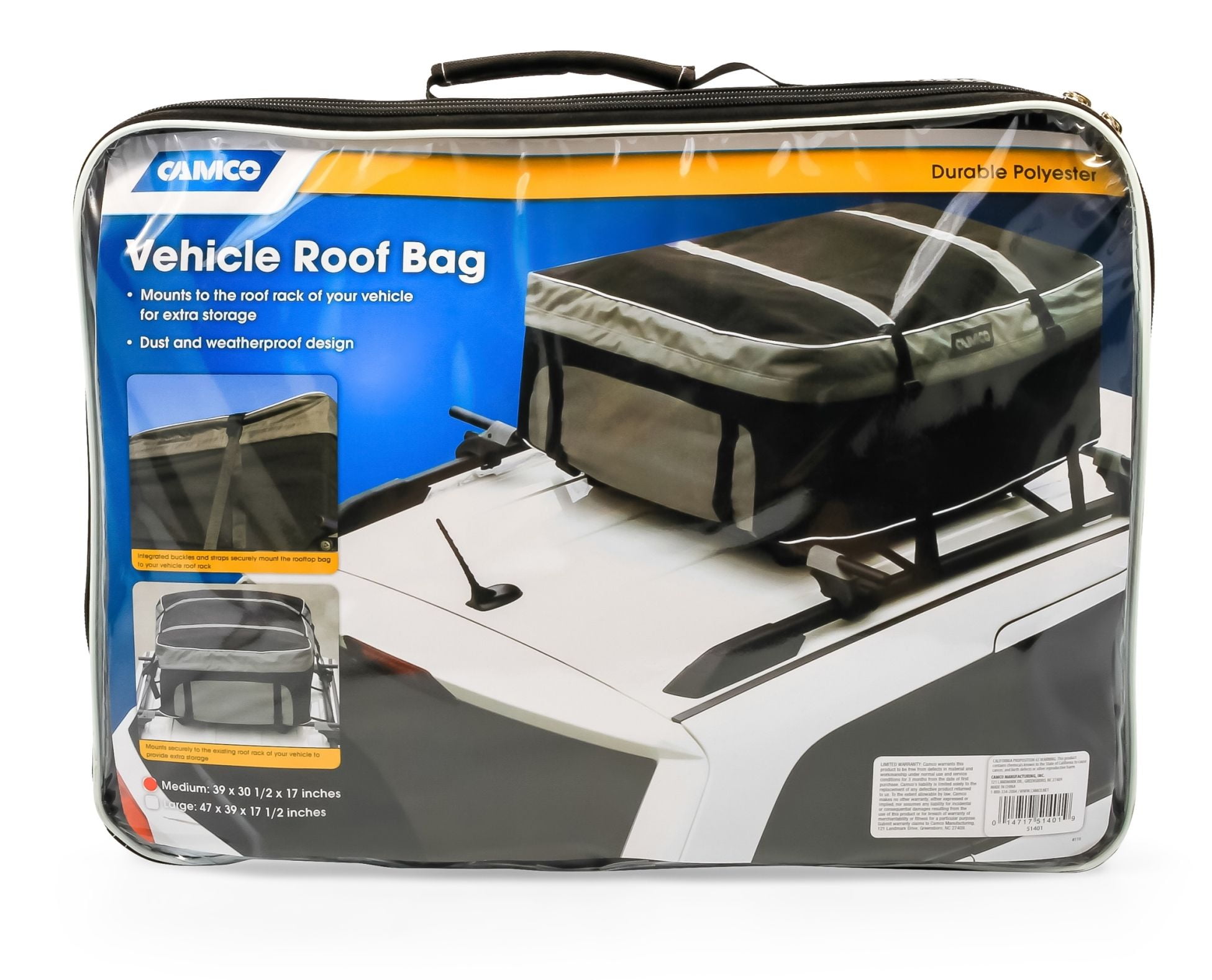 soft sided roof top carriers