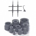 thumbnail image 1 of 1Set Lens Spanner Wrench & 9Pcs Camera Lens Repair Tool Kit for DSLR Ring Removal and Repair, 1 of 5