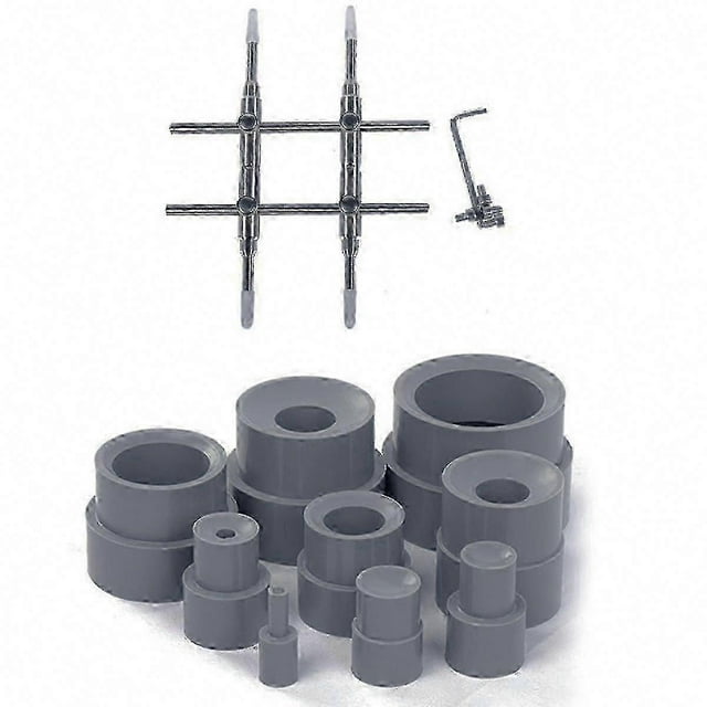 1Set Lens Spanner Wrench & 9Pcs Camera Lens Repair Tool Kit for DSLR Ring Removal and Repair
