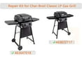 thumbnail image 6 of Set of Two Stainless Steel Replacement Heat Plates and One Porcelain Coated Cooking Grid for Charbroil Classic 280 2-Burner, G215-0203-W, G212-0201-W1, 6 of 6